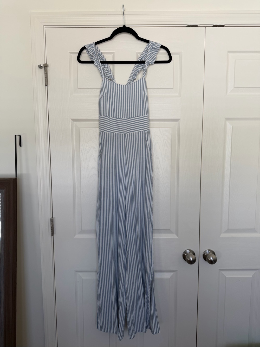 Altar’d State Striped Blue and White Jumpsuit